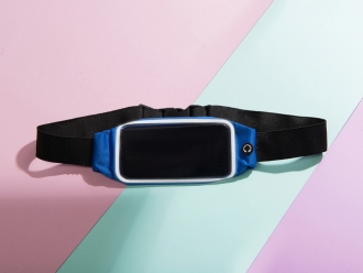 Изображение №7 | Сумка на пояс «Спринт» (синий/черный/прозрачный)