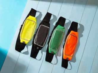 Изображение №8 | Сумка на пояс «Спринт» (синий/черный/прозрачный)