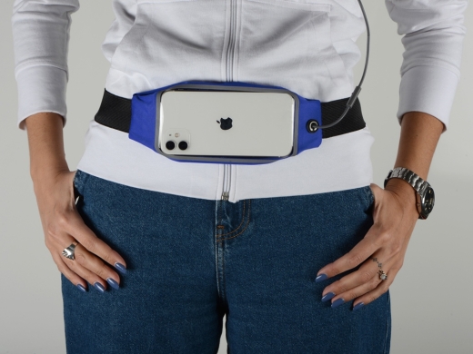 Изображение №6 | Сумка на пояс «Спринт» (синий/черный/прозрачный)