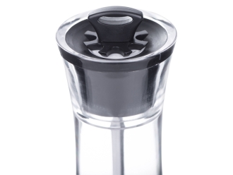 Изображение №10 | Набор механических мельниц «Duo» (серебристый/прозрачный/черный)