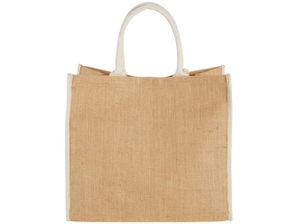 Изображение №3 | Сумка для покупок, 280 г/м2 (натуральный/белый)