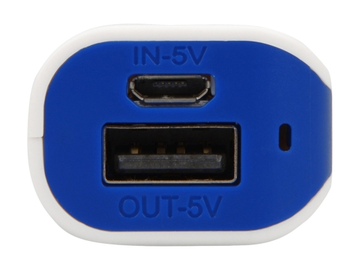 Изображение №3 | Внешний аккумулятор «Basis», 2000 mAh (белый/синий)