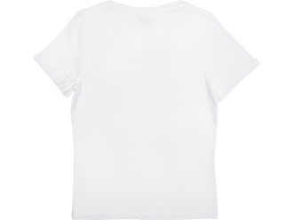 Изображение №9 | Футболка «Sydney» с подвернутыми рукавами, женская S (белый)