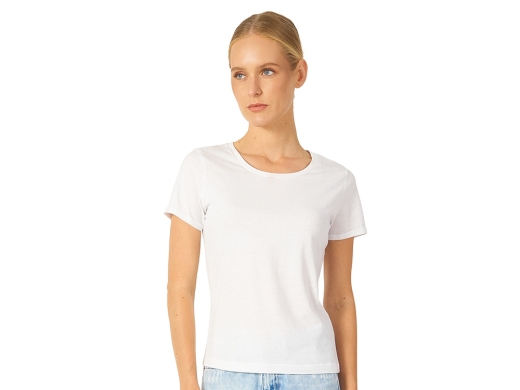 Изображение №1 | Футболка «Sydney» с подвернутыми рукавами, женская S (белый)