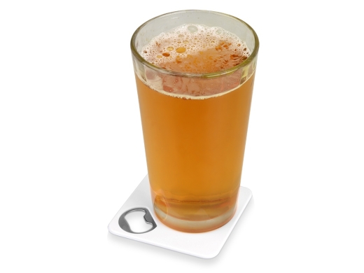 Изображение №2 | Подставка с открывалкой для кружки «Liso» (белый/черный)