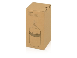 Изображение №5 | Беспроводная колонка «Lantern» со встроенным светильником, IPX4 (черный/серебристый/белый)