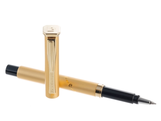 Изображение №6 | Ручка-роллер «Gamme» (золотистый/черный)