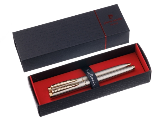 Изображение №2 | Набор «Pen and Pen»: ручка шариковая, ручка-роллер (серебристо-бежевый)