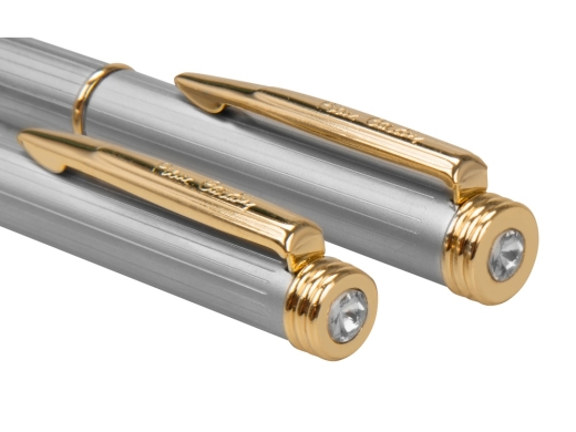 Изображение №3 | Набор «Pen and Pen»: ручка шариковая, ручка-роллер (серебристо-бежевый)