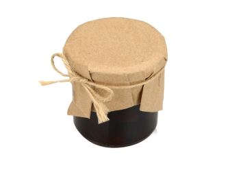 Изображение №3 | Варенье вишневое в подарочной обертке (бордовый)