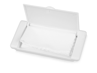 Изображение №2 | Салфетка для очков в футляре «Marca» (белый)