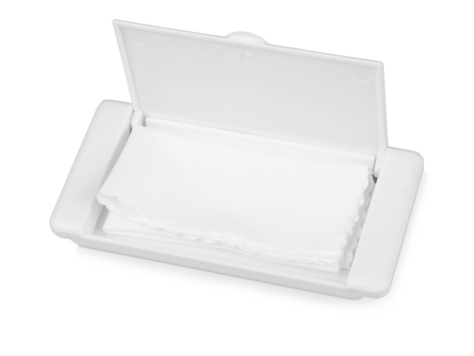 Изображение №2 | Салфетка для очков в футляре «Marca» (белый)