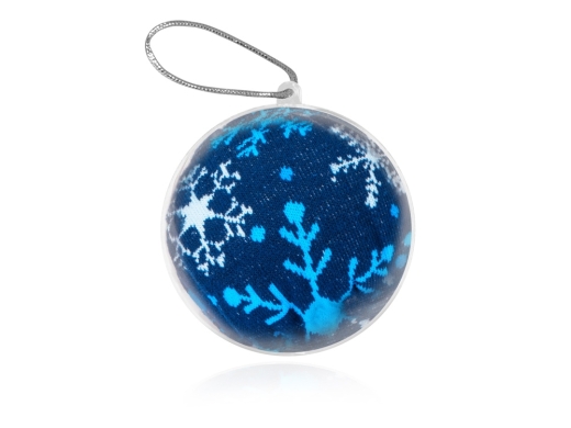 Изображение №4 | Носки в шаре «Снежинка» мужские (синий)