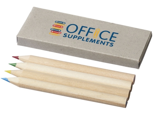 Изображение №4 | Набор карандашей (карандаши- натуральный, коробка- серый)