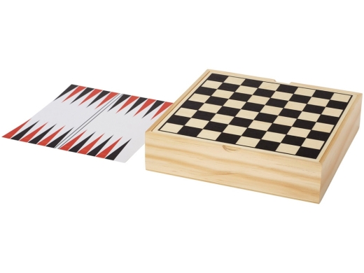 Изображение №4 | Игровой набор «Monte Carlo» (натуральный, коричневый)