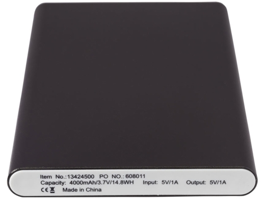 Изображение №4 | Внешний аккумулятор «Pep», 4000 mAh (черный)