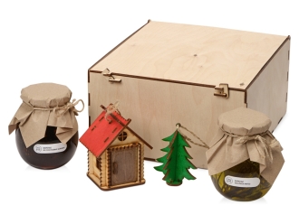 Изображение №2 | Подарочный набор «Decoration Deluxe» с двумя видами варенья (натуральный)