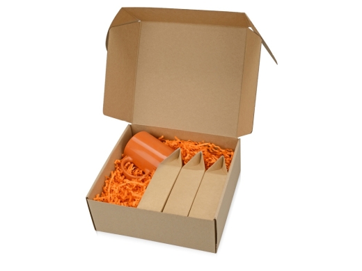 Изображение №1 | Подарочный набор «Tea Trio Superior» с тремя видами чая (оранжевый)