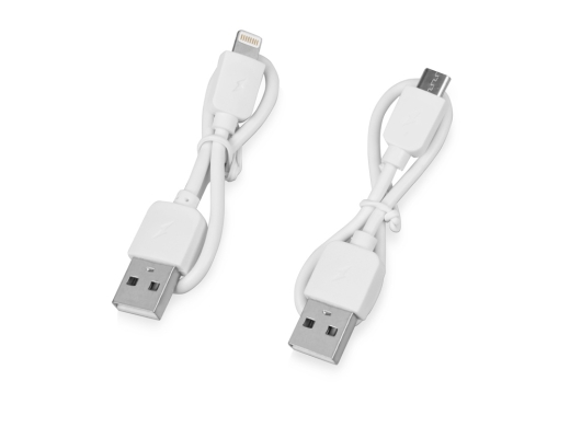 Изображение №4 | Внешний аккумулятор «Blank» с USB Type-C, 5000 mAh (белый)