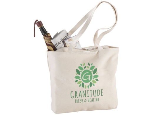 Изображение №9 | Сумка на молнии «Ningbo», 340 г/м2 (натуральный)