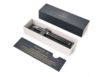 Изображение №5 | Ручка роллер Parker «IM Core Black CT» (черный глянцевый/серебристый)