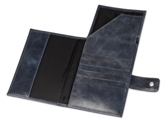 Изображение №3 | Бумажник путешественника «Druid» с отделением для паспорта (темно-синий)