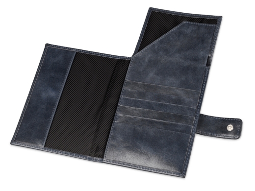 Изображение №3 | Бумажник путешественника «Druid» с отделением для паспорта (темно-синий)