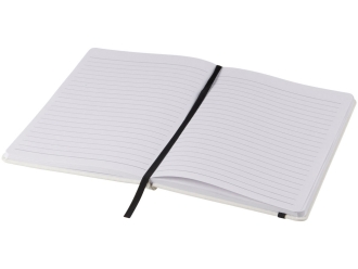 Изображение №4 | Блокнот А5 «Spectrum» с белой обложкой и цветной резинкой (белый/черный)