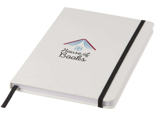 Изображение №6 | Блокнот А5 «Spectrum» с белой обложкой и цветной резинкой (белый/черный)