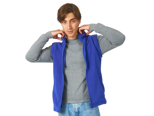 Изображение №2 | Жилет флисовый «Ibiza» мужской S (синий)