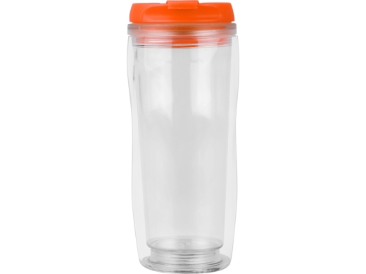 Изображение №4 | Термокружка «Mony» (прозрачный/оранжевый)