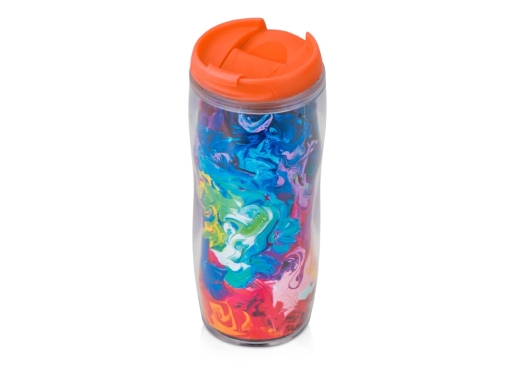 Изображение №8 | Термокружка «Mony» (прозрачный/оранжевый)