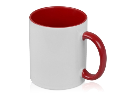 Изображение №1 | Кружка «Sublime Color» для сублимации (белый/красный)