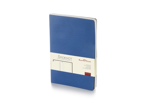 Изображение №1 | Блокнот А5 «Megapolis Flex» soft-touch (темно-синий)