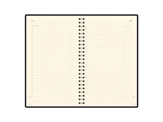 Изображение №2 | Ежедневник недатированный А5 «Milano» (темно-синий)