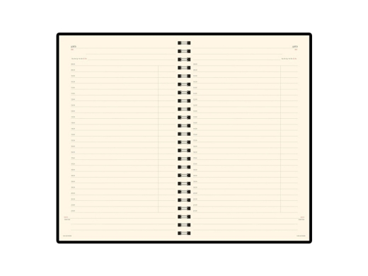 Изображение №2 | Ежедневник недатированный А5 «Milano» (темно-синий)