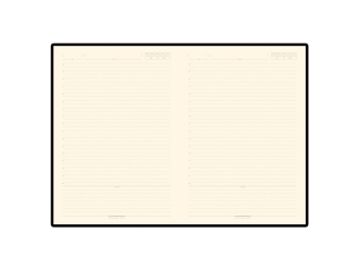 Изображение №2 | Ежедневник недатированный В5 «Leggenda» (черный)