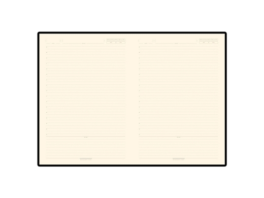 Изображение №2 | Ежедневник недатированный В5 «Leggenda» (черный)