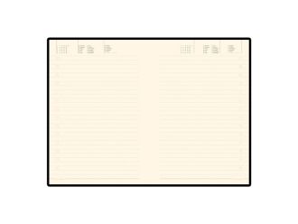 Изображение №2 | Ежедневник недатированный А5 «Trend» (черный)