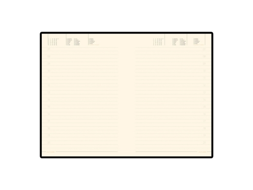 Изображение №2 | Ежедневник недатированный А5 «Trend» (черный)