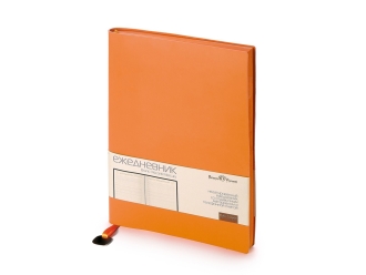 Изображение №1 | Ежедневник недатированный А5 «Mercury» (оранжевый)