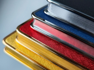 Изображение №11 | Ежедневник недатированный А5 «Bridge» (синий/серебристый)