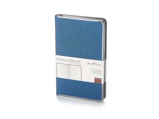 Изображение №13 | Ежедневник недатированный А5 «Bridge» (синий/серебристый)