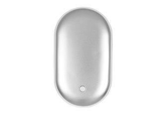 Изображение №5 | Внешний аккумулятор с функцией обогрева «Handy», 4400 mAh (серебристый)