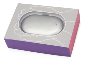 Изображение №10 | Внешний аккумулятор с функцией обогрева «Handy», 4400 mAh (серебристый)