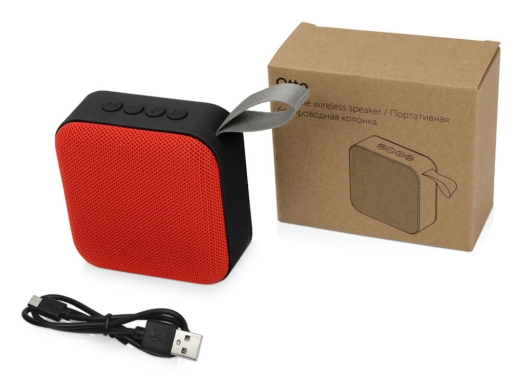 Изображение №6 | Портативная колонка «Otto» (красный/черный)