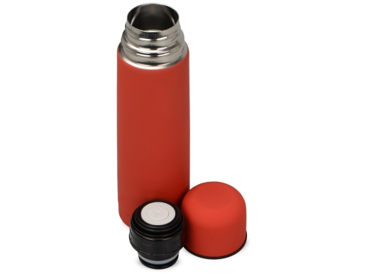 Изображение №4 | Термос «Ямал Soft Touch» с чехлом (красный матовый)