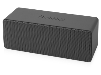 Изображение №1 | Портативная колонка «Bar» со стереодинамиками, soft touch (серый)