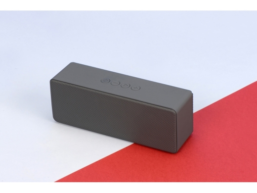 Изображение №9 | Портативная колонка «Bar» со стереодинамиками, soft touch (серый)