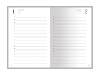 Изображение №4 | Ежедневник полудатированный А5 «Boss» A5 (синий)